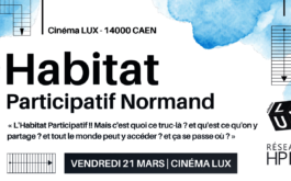 Soirée Habitat Participatif : vendredi 21 mars au Cinéma Lux