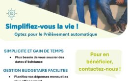 Optez pour le prélèvement automatique !